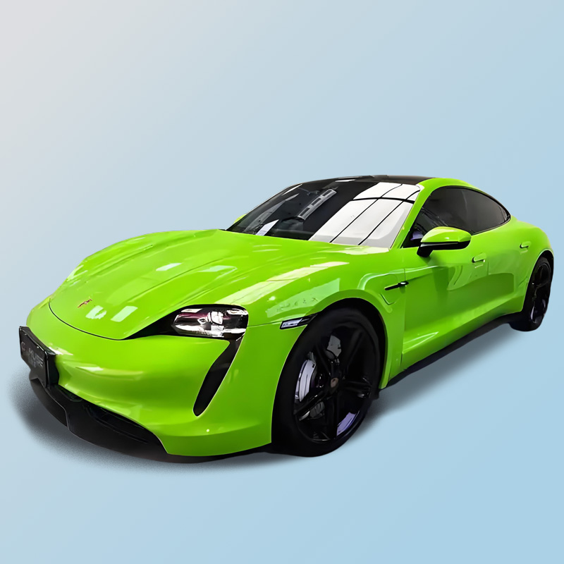 Cobra Green Sports Car