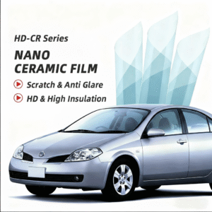 Nano ceramic film for cars, scratch resistant and insulated.
