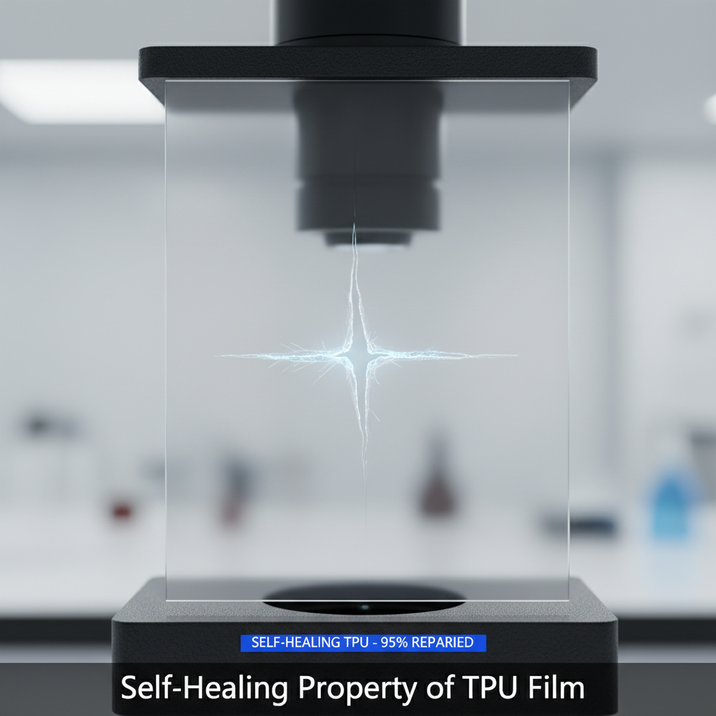 A gloved hand using a heat gun to make a light scratch disappear from a matte gray [TPU film](https://carlikewrap.com/blogs/news/everything-you-need-to-know-about-tpu-car-wraps?srsltid=AfmBOoqUpAt4LHA45r4Ex-GNitaecw5i-CPFwFRfdkjGymVI6J1bV2o_)[^1]